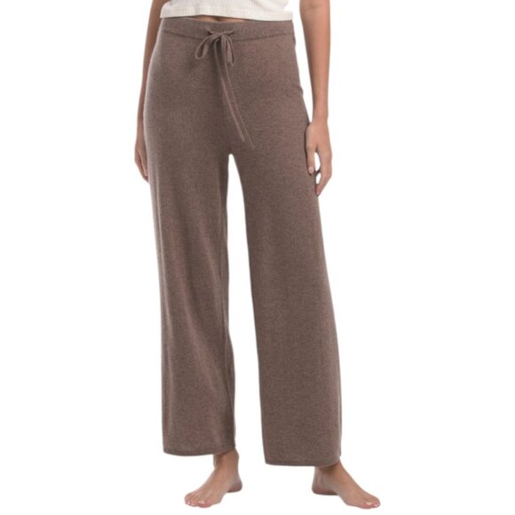ASPEN Cashmere Wide Leg Lounge Pants - Picture 1 of 3